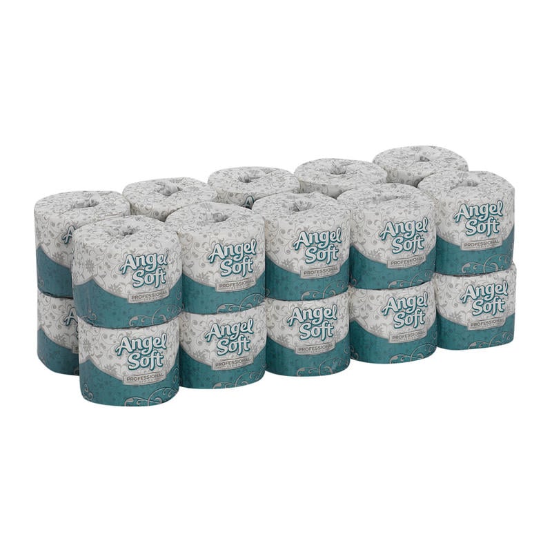 Angel Soft Professional Series by GP PRO Premium 2-Ply Toilet Paper, 450 Sheets Per Roll, Pack Of 20 Rolls (Min Order Qty 2) MPN:16620