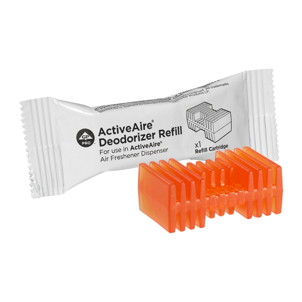 ActiveAire by GP PRO Automated Freshener Dispenser Refill Cartridges, Sunscape Scent, 19 Oz, Case Of 12 MPN:48251