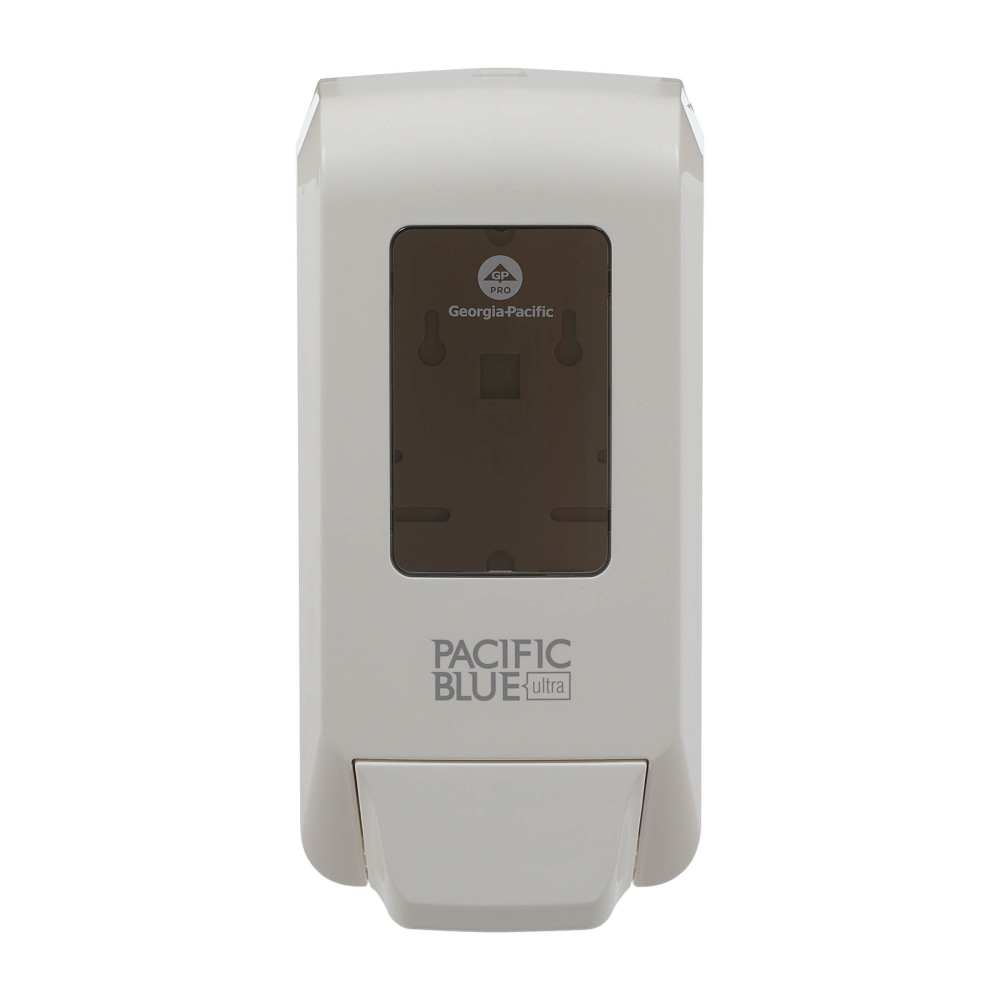 Pacific Blue Ultra by GP Pro Manual Soap Dispenser, 12 1/8inH x 6 3/16inW x 5 1/16inD, White (Min Order Qty 3) MPN:53058