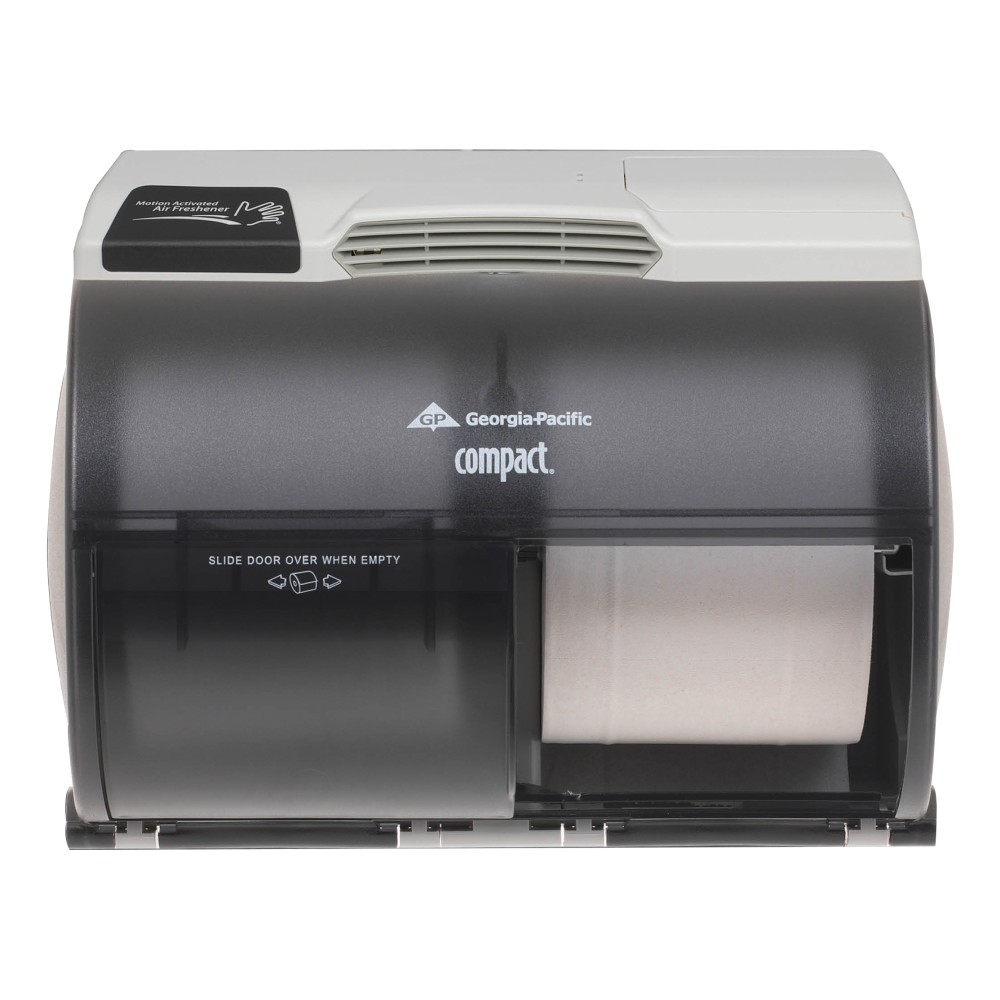 ActiveAire by GP PRO Automated Freshener Dispenser for Compact Toilet Paper Dispenser, 7 1/8inH x 10 1/8inW x 6 3/4inD, Gray (Min Order Qty 3) MPN:56755