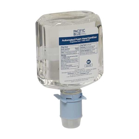 Hand Sanitizer, Cartridge, 1000mL, Foam, PK3 MPN:43337