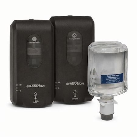 EnMotion Automatic Soap Dispenser & Hand Soap Refill Bundle, 1 Dispenser + 1 Refill (2 Pack) MPN:52057, 42714