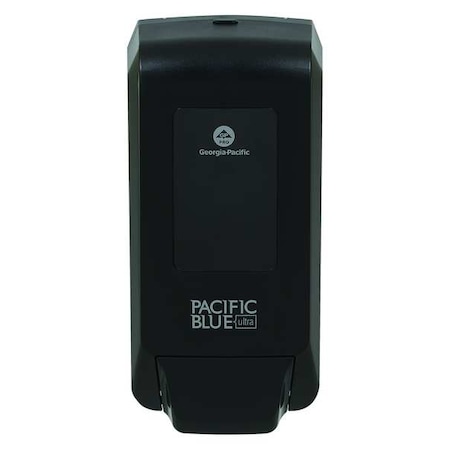 Soap/Sanitizer Dispenser, Black, Plastic MPN:53057