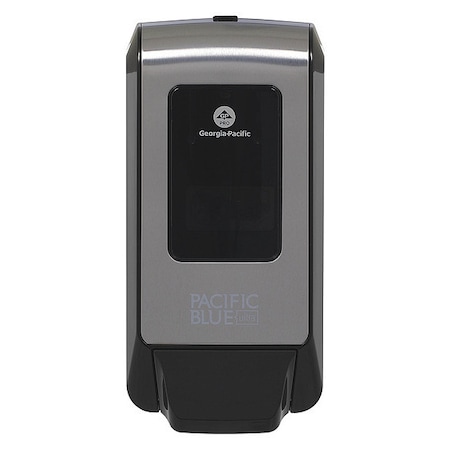 Soap Dispenser, Manual, Foam, Silver MPN:53060