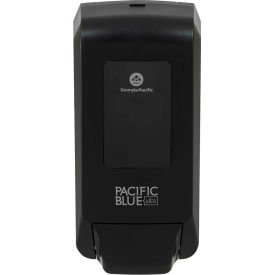 Pacific Blue Ultra™ Wall-Mounted Manual Dispenser For Foaming Hand Soap & Hand Sanitizer Black 53057