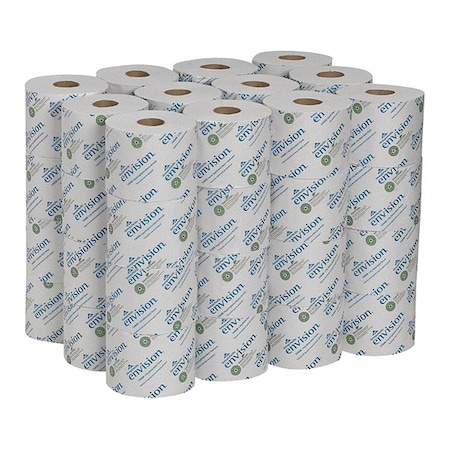 Envision, Standard Core, 1 Ply, 1500 Sheets, White, 48 PK MPN:14448/01