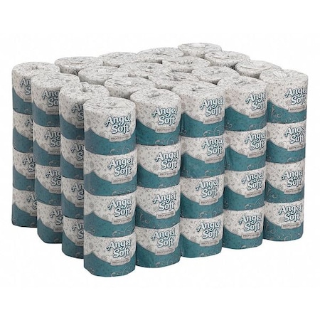 Angel Soft Professional Series, Standard Core, 2 Ply, 450 Sheets, White, 80 PK MPN:16880