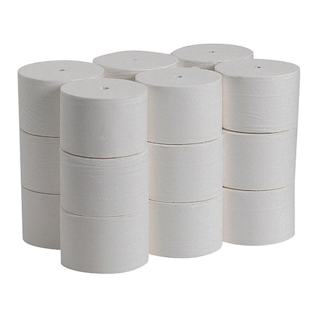Angel Soft Professional SeriesCompact, Coreless, 2 Ply, 1125 Sheets, White, 18 PK MPN:19372
