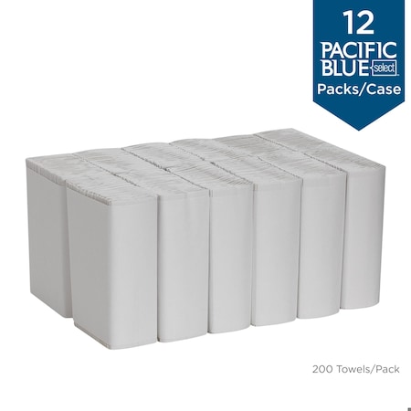 Pacific Blue Select® C-Fold Paper Towels By Gp Pro (Georgia-Pacific), White, 12 Packs Per Case MPN:20241