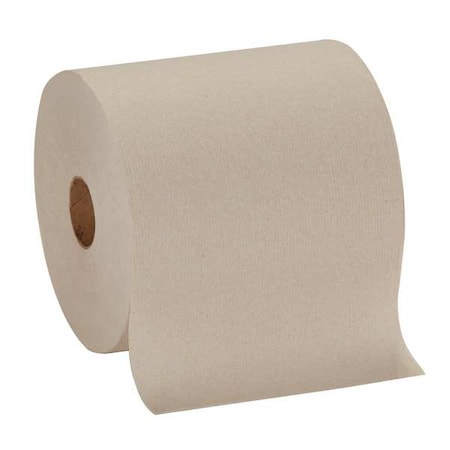 Pacific Blue Basic Hardwound Paper Towels, 1 Ply, Continuous Roll Sheets, 1, 000 ft, Brown, 6 PK MPN:26313