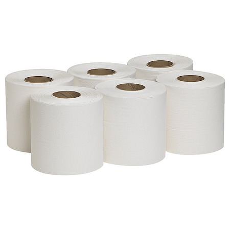 Pacific Blue Basic Center Pull Paper Towels, 1 Ply, 1000 Sheets, 1, 000 ft, White, 6 PK MPN:44110