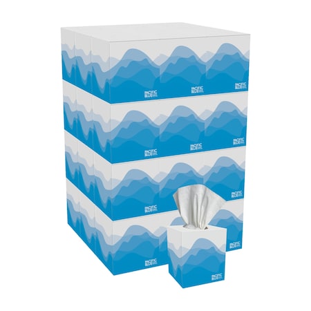 Pacific Blue Select™ 2-Ply Facial Tissue By Gp Pro (Georgia-Pacific), Cube Box, 36 Boxes Per Case MPN:46200