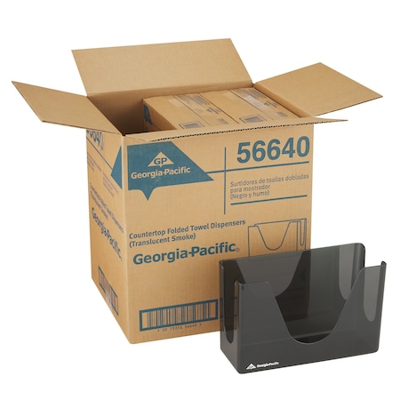 Dispenserosable Towel Combifold Cf/Mf, Smoke High Impact Plastic, Smoke MPN:56640