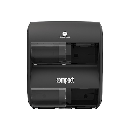 Toilet Paper Dispenser, Black, Wall Mount MPN:56744B