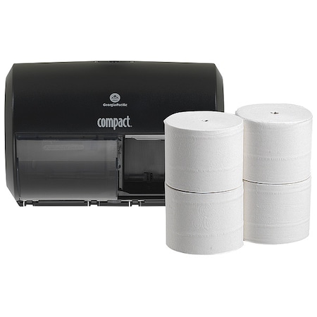 Toilet Paper Disp, (2)Rolls, Plstc, 5679500 MPN:5679500
