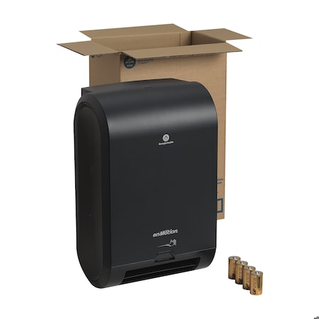 enMotion Flex Automatic Touchless Paper Towel Dispenser, Black MPN:59762
