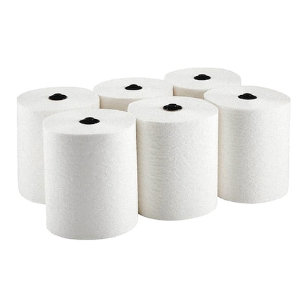 enMotion Hardwound Paper Towels, 1 Ply, Continuous Roll Sheets, 425 ft, White, 6 PK MPN:89410