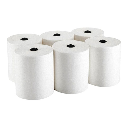 enMotion Hardwound Paper Towels, 1 Ply, Continuous Roll Sheets, 700 ft, White, 6 PK MPN:89430