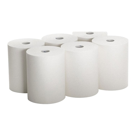 enMotion Hardwound Paper Towels, 1 Ply, Continuous Roll Sheets, 800 ft, White, 6 PK MPN:89490
