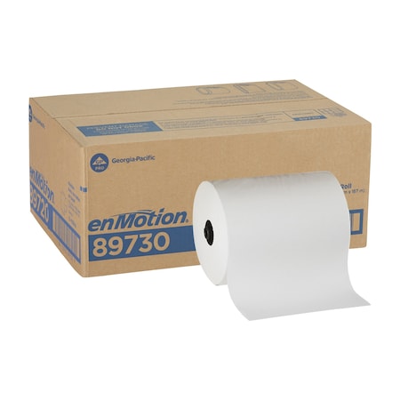 Enmotion® Flex 8” Recycled Paper Towel Roll By Gp Pro (Georgia-Pacific), White, 6 Rolls Per Case MPN:89730