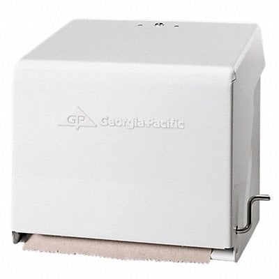 Paper Towel Dispenser (1) Roll White MPN:56201