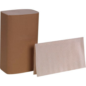Pacific Blue Basic™ S-Fold Recycled Paper Towels By GP Pro Brown 4000 Towels Per Case 23504