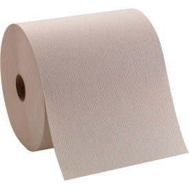 Pacific Blue Basic™ Recycled Hardwound Paper Towel Roll By GP Pro Brown 6 Rolls Per Case 26301