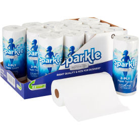 Sparkle Professional Series® 2-Ply Perforated Kitchen Paper Towel Rolls 15 Rolls/Case 2717714
