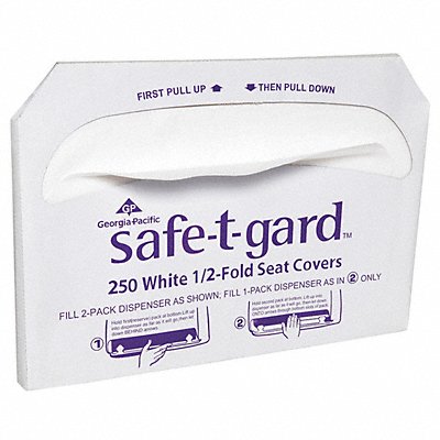 Toilet Seat Cover Half Fold PK5000 MPN:47046