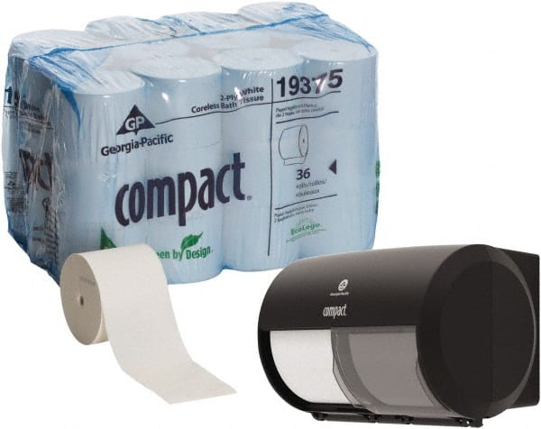 Bathroom Tissue: Recycled Fiber, 2-Ply, White MPN:6899340/4159306