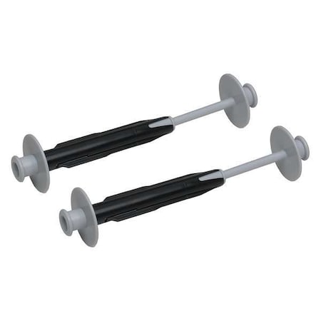 Toilet Paper Adapter Spindle, Coreless Roll, Unfinished, Gray, For Compact Series, 2 PK MPN:50011