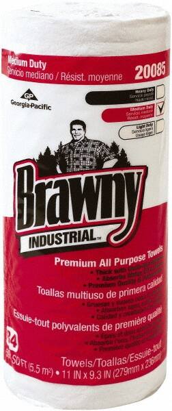 D300 Disposable Cleaning Towels, Perforated Roll Towel, White MPN:20085 - Pkg Qty 20