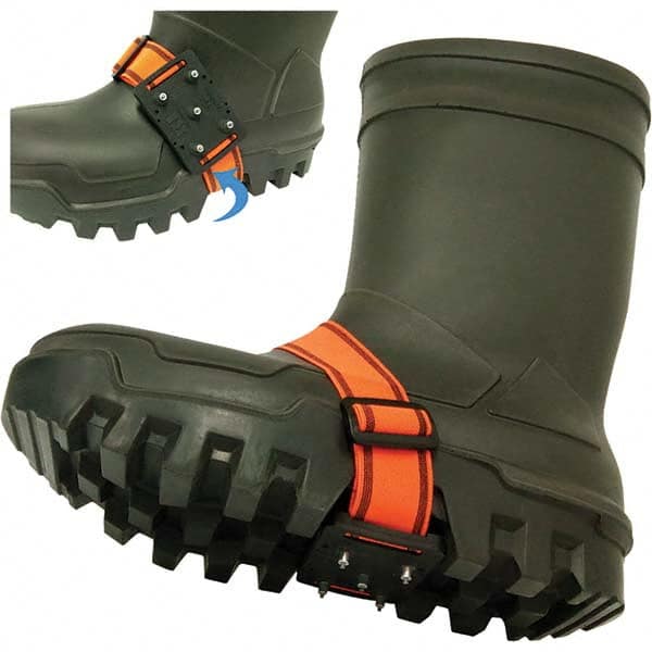 Ice Cleat: Stud Traction, Pull-On Attachment, Size 6.5 to 8 MPN:V9770350-O/S