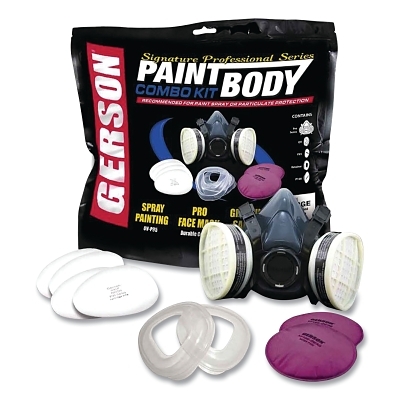 Paint/Body Kit-Half Maskface Pc Pro Sil-Ov Cart MPN:9351