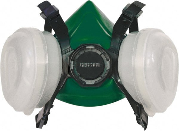 Half Facepiece Respirator with Cartridge: Large, Thermoplastic Elastomer, Permanently Attached MPN:8311P