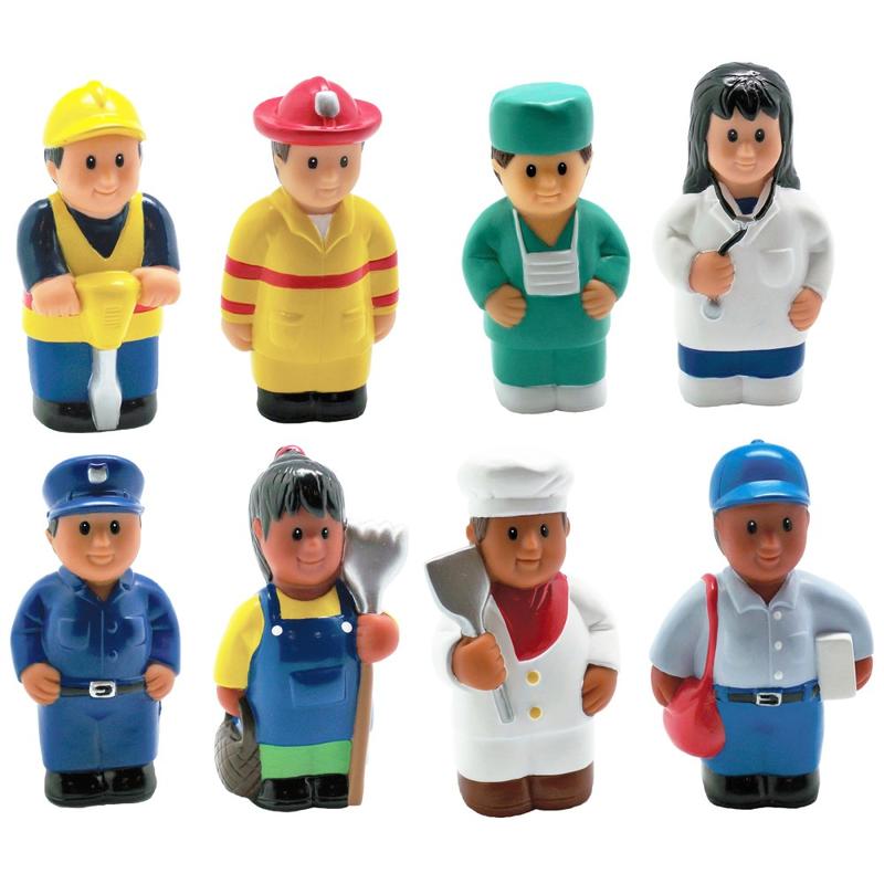 Get Ready Kids Multicultural Community Helper Figures, Set of 8 MPN:MTB620