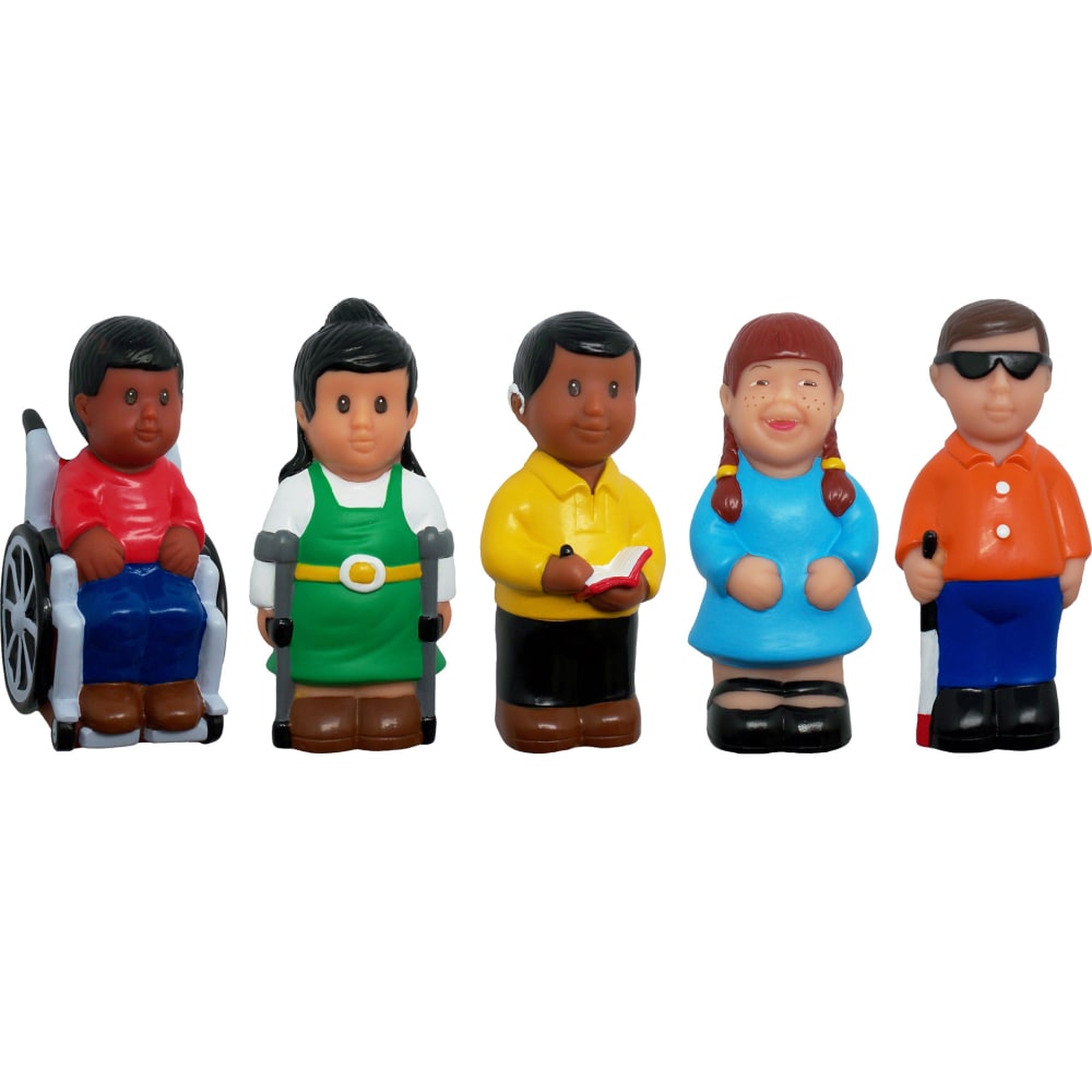 Get Ready Kids Play Figures, Friends with Disabilities, Grade Pre-K To K, Set Of 5 Figures MPN:MTB629