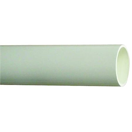 ChlorFIT Pipe, 1 1/2 in Nominal Pipe Size, White, 10 ft Overall Length, Unthreaded, Schedule 40 MPN:H0400150PW1000