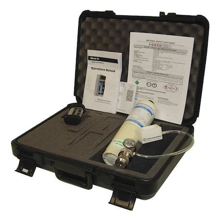 Gas Detector, Audible, Vibrating, Visual, LCD, 3, 000 hr Battery Life MPN:1418-022K