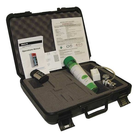 Gas Detector, Audible, Vibrating, Visual, LCD, 3, 000 hr Battery Life MPN:1418-024K