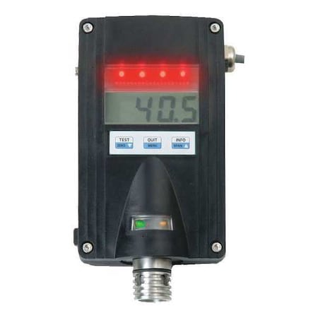 Gas Detector Transmitter, IP64, Internal Buzzer, LCD MPN:2801-09-002