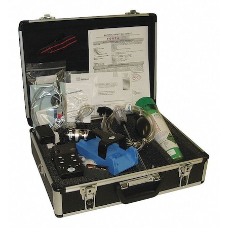 Multi-Gas Detector, IP67, Audible, Vibrating, Visual, LCD, 170 hr Battery Life MPN:G450-11420C