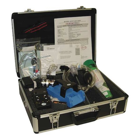 Multi-Gas Detector, IP67, Audible, Vibrating, Visual, LCD, 170 hr Battery Life MPN:G450-11440C