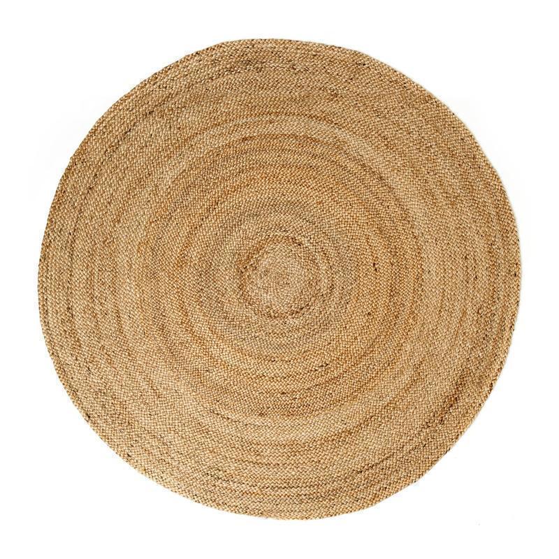 Anji Mountain Kerala Natural Jute Rug, 4ft, Tan MPN:AMB0328-040R