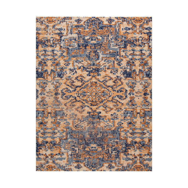 Anji Mountain Onondaga Rug'd Chair Mat, 1/2inH x 36inW x 48inD, Multicolor MPN:AMB9024D