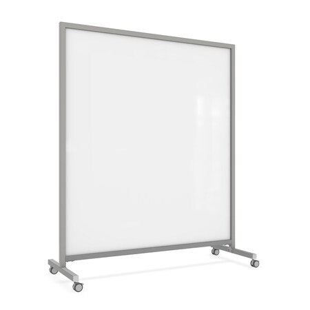 Mobile board, Mobile/Casters, 75 in, 62 in MPN:EZ1NA7562WH