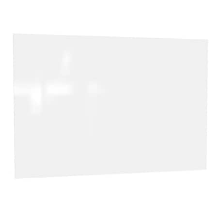 Whiteboard, Wall Mounted, (4) Markers, Magnetic Microfiber Cloth, 4 ft MPN:FLYD-45-GM-WH
