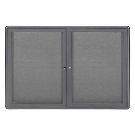Enclosed Fabric Bulletin Board 34