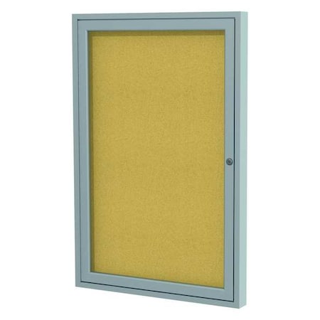 Enclosed Cork Bulletin Board 36x36