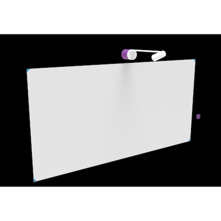 Aria Connect Glassboard and Board Image Capture Camera, Magnetic, 4'H x 8'W Horizontal, White MPN:TCARIASM48WH